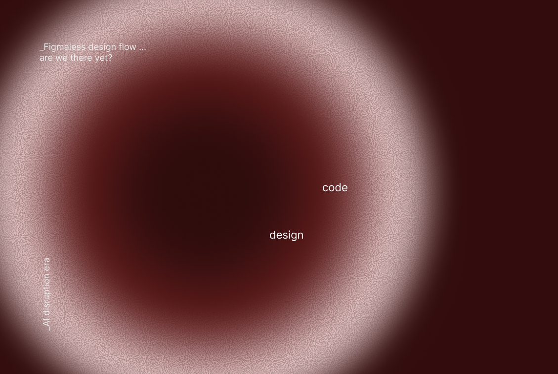 Figmaless design flow?