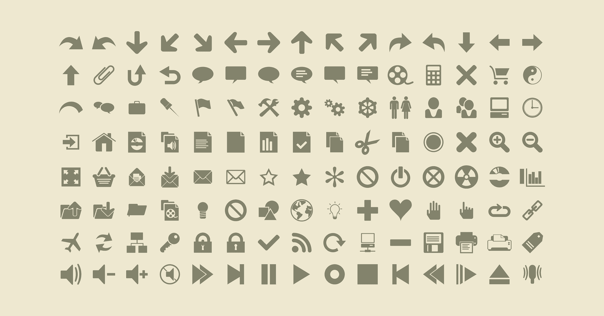 An introduction to icons versus text.
